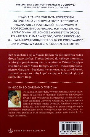 Zgłębianie Słowa Bożego w lectio divina - o. Innocenzo Gargano [KSIĄŻKA]