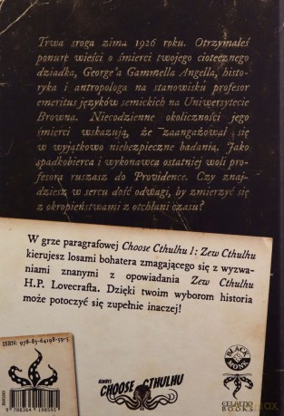 Zew Cthulhu: Gra paragrafowa [KSIĄŻKA]