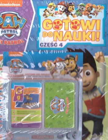 Zestaw. Gotowi do nauki. Psi patrol + karty [KSIĄŻKA]
