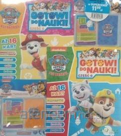 Zestaw Psi patrol Gotowi do nauki cz.5-6 + karty [KSIĄŻKA]