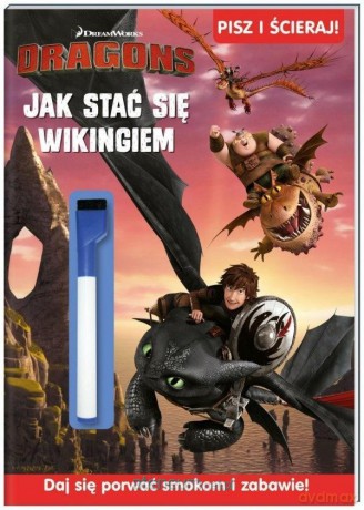 Zestaw Dragons + Pisz i ścieraj [KSIĄŻKA]