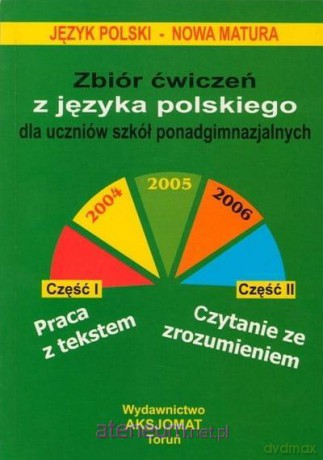 Zbiór ćwiczeń z języka polskiego, dla uczniów [KSIĄŻKA]