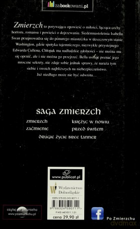 Zmierzch Wyd. II - Stephenie Meyer [KSIĄŻKA]