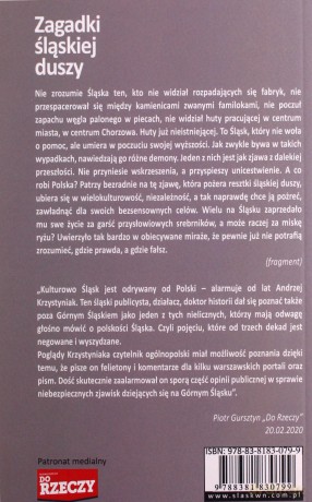 Zagadki śląskiej duszy - Andrzej Krzystyniak [KSIĄŻKA]
