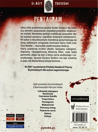 Pentagram (twarda) - Jo Nesbo [AUDIOBOOK] [CD-MP3]