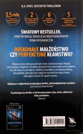 Za zamkniętymi drzwiami pocket - B.A. Paris [KSIĄŻKA]