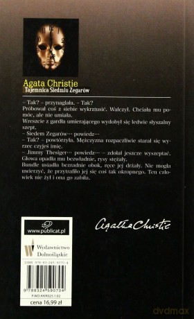 Tajemnica Siedmiu Zegarów - Agata Christie [KSIĄŻKA]