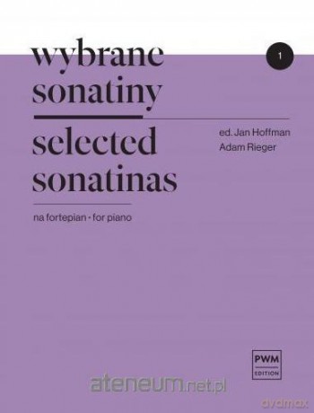 Wybrane sonatiny na fortepian - Jan Hoffman, Adam Rieger [KSIĄŻKA]