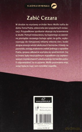 Zabić Cezara - Rex Stout [KSIĄŻKA]