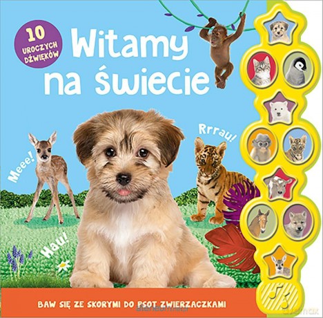 Witamy na świecie. 10 uroczych dźwięków [KSIĄŻKA]
