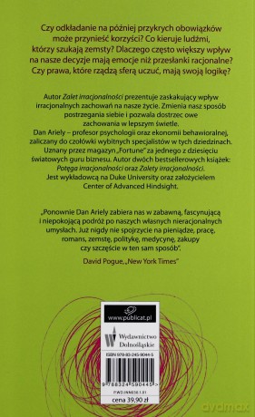 Zalety Iracjonalności - Dan Ariely [KSIĄŻKA]