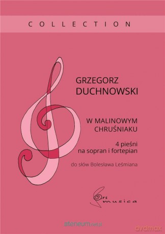 W malinowym chruśniaku 4 pieśni na sopran - Grzegorz Duchnowski [KSIĄŻKA]