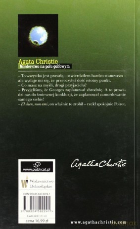 Morderstwo Na Polu Golfowym Wyd.2012 - Agata Christie [KSIĄŻKA]