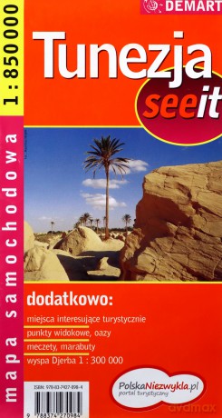 Tunezja see it - mapa samochodowa 1:850 000