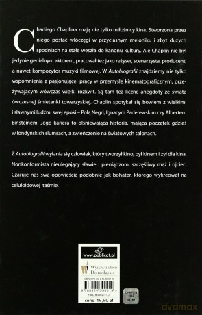 Chaplin Autobiografia (twarda) - Charles Chaplin [KSIĄŻKA]