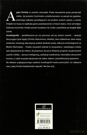 Autobiografia (twarda) - Agata Christie [KSIĄŻKA]