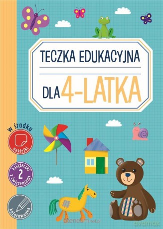 Teczka edukacyjna dla 4-latka [KSIĄŻKA]