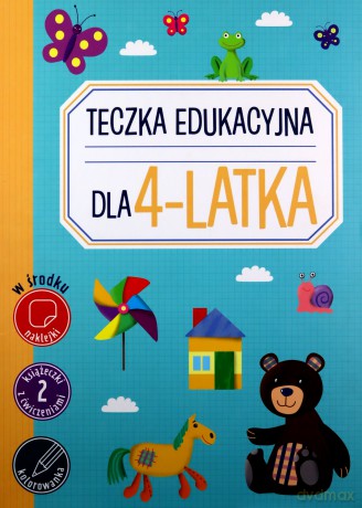 Teczka edukacyjna dla 4-latka [KSIĄŻKA]