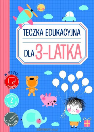 Teczka edukacyjna dla 3-latka [KSIĄŻKA]