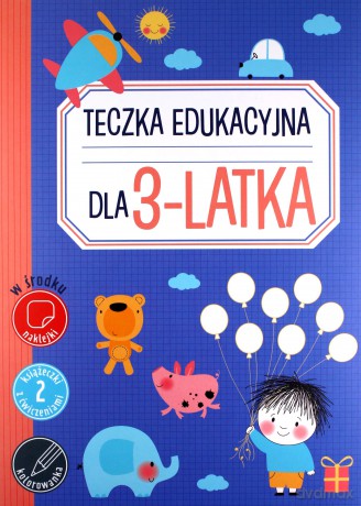 Teczka edukacyjna dla 3-latka [KSIĄŻKA]