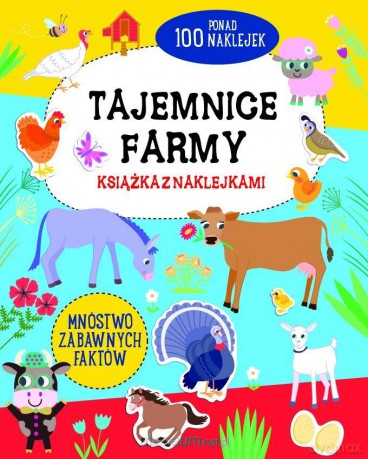 Tajemnice farmy - książka z naklejkami [KSIĄŻKA]