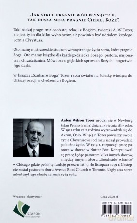 Szukanie Boga - Aiden W. Tozer [KSIĄŻKA]