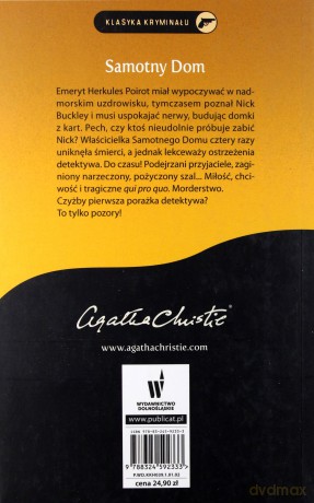 Kolekcja Agathy Christie: Samotny Dom - Agata Christie [KSIĄŻKA]