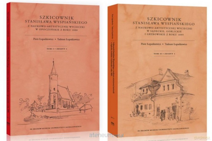 Szkicowniki Stanisława Wyspiańskiego (Tom 1-2) z.1 - Piotr Łopatkiewicz, Tadeusz Łopatkiewicz [KSIĄŻKA]