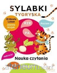 Sylabki Tygryska. Nauka czytania zeszyt 4 - Elżbieta Lekan, Joanna Myjak [KSIĄŻKA]