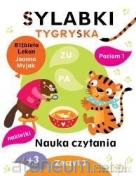 Sylabki Tygryska. Nauka czytania zeszyt 3 - Elżbieta Lekan, Joanna Myjak [KSIĄŻKA]