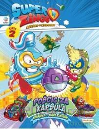 SuperZings Książka z naklejkami + figurka [KSIĄŻKA]