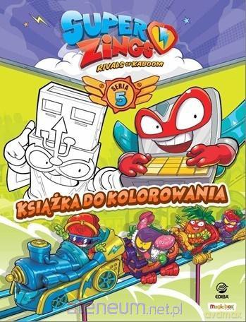 SuperZings - Książka do kolorowania + figurka [KSIĄŻKA]