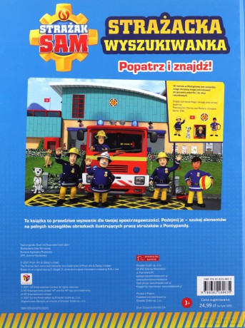 Strażak Sam. Strażacka wyszukiwanka [KSIĄŻKA]