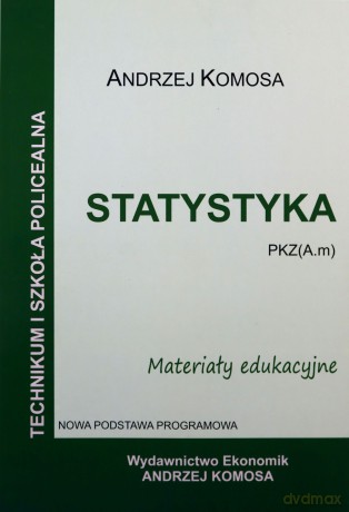 Statystyka. Materiały edukacyjne - Andrzej Komosa [KSIĄŻKA]