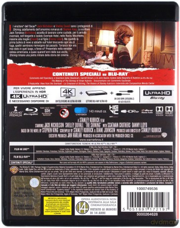 Lśnienie [Blu-Ray 4K]+[Blu-Ray]