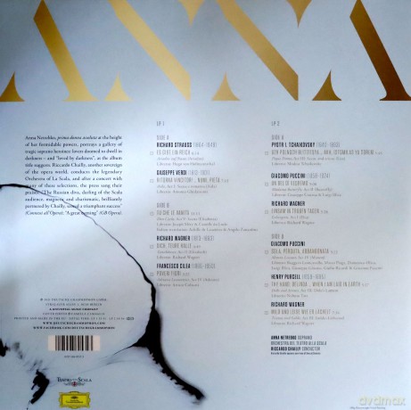 Anna Netrebko: Amata Dalle Tenebre [2xWinyl]