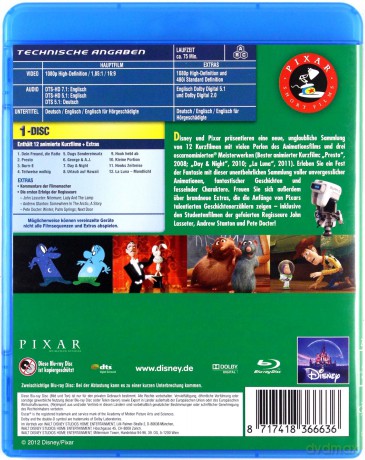 Pixar Short Films Collection: Volume 2 [Blu-Ray]