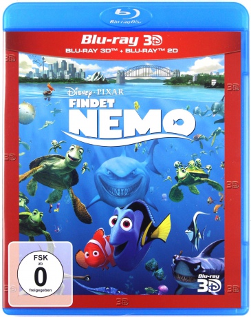 Finding Nemo (Gdzie jest Nemo) (Disney) [Blu-Ray 3D]+[Blu-Ray]