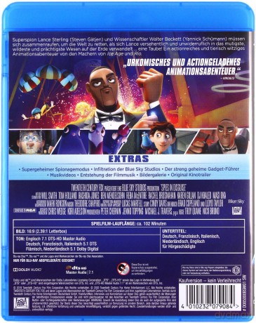 Spies in Disguise (Tajni i fajni) [Blu-Ray]