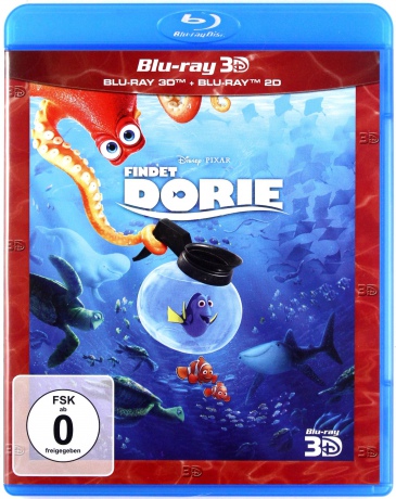 Finding Dory (Gdzie jest Dory?) (Disney) [Blu-Ray 3D]+[Blu-Ray]