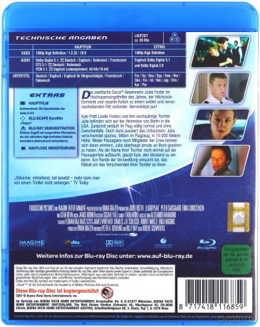 Flightplan (Plan lotu) [Blu-Ray]