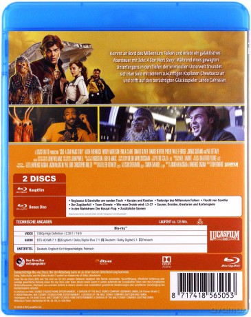 Han Solo. Gwiezdne wojny - historie [2xBlu-Ray]