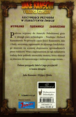Jake Ransom I Władca Czaszek - James Rollins [KSIĄŻKA]
