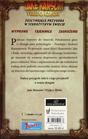 Jake Ransom I Władca Czaszek - James Rollins [KSIĄŻKA]