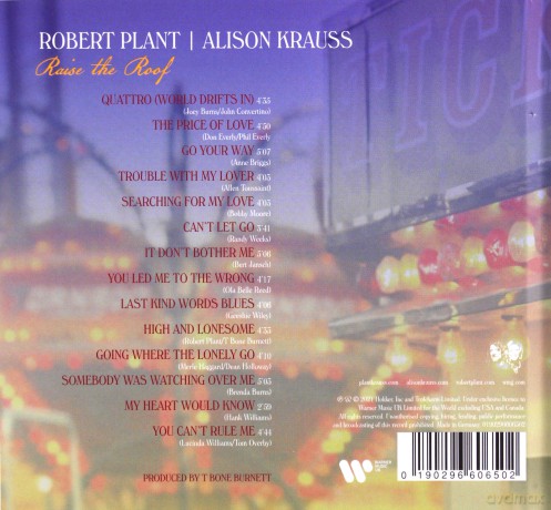 Robert Plant & Alison Krauss: Raise The Roof (Deluxe) [CD]