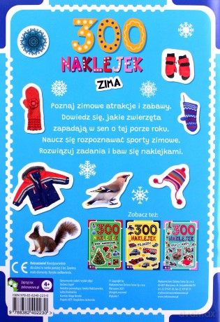 300 Naklejek. Zima [KSIĄŻKA]