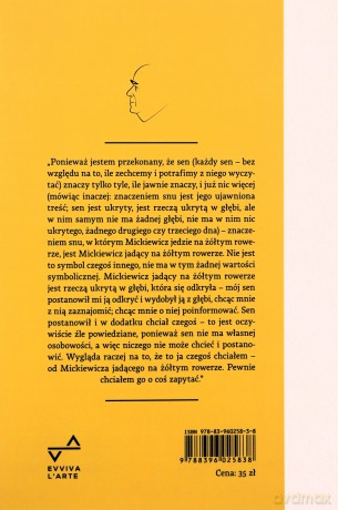 Adam Mickiewicz odjeżdża na żółtym rowerze - Jarosław Marek Rymkiewicz [KSIĄŻKA]