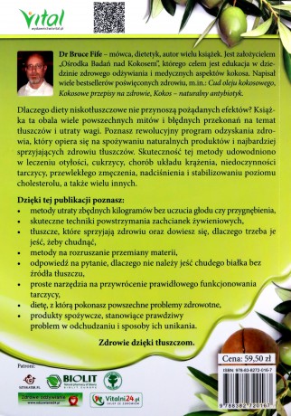 Dieta ketogeniczna. Jak odzyskać zdrowie dzięki tłuszczom - Bruce Fife [KSIĄŻKA]
