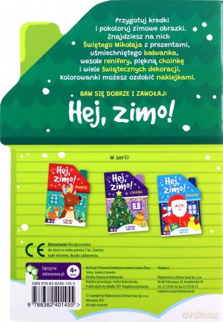Hej, zimo! Bałwanek [KSIĄŻKA]