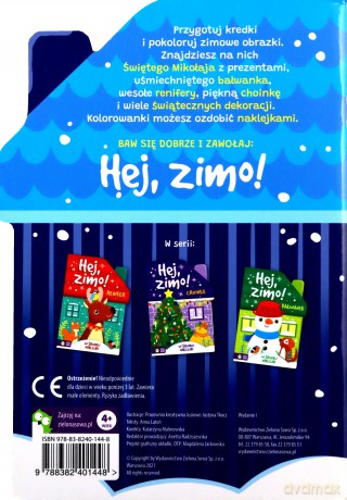 Hej, zimo! Mikołaj [KSIĄŻKA]